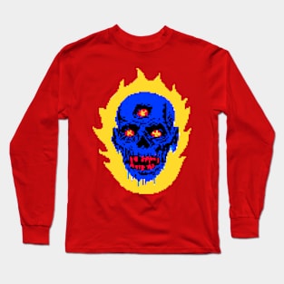 Space Zombie 8-Bit Long Sleeve T-Shirt